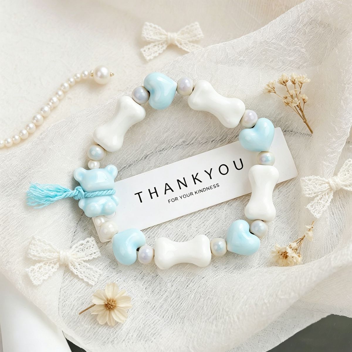 Ceramic National Style Artistic Chinese Design Bracelet