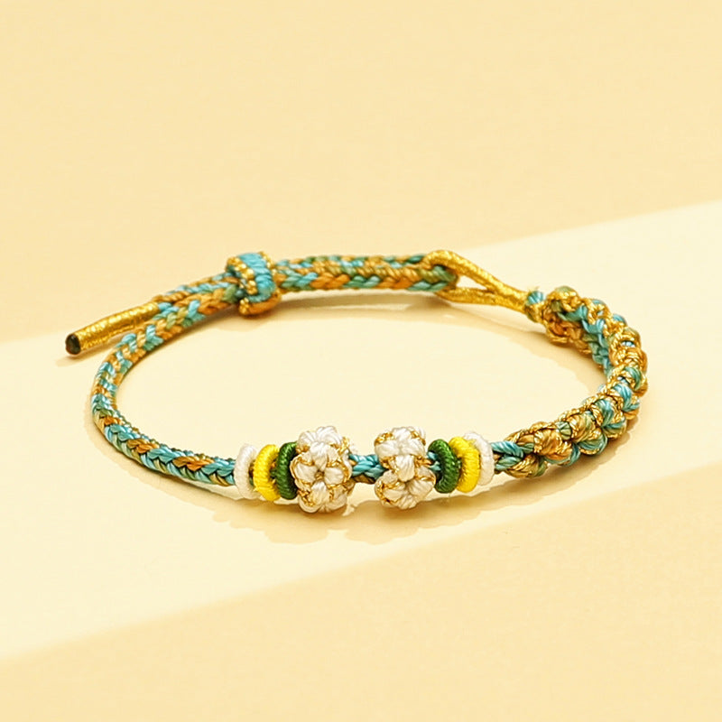 Hand-woven Landscape Carrying Strap Beads Threading Transfer Bracelets