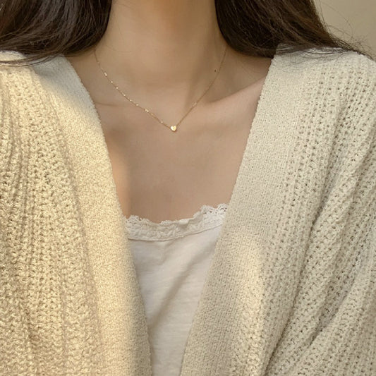 Women's Mini Love For Fine Sterling Sier Necklaces