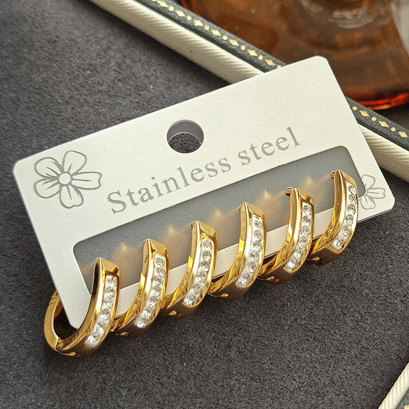 Simple Commute Fashion Temperament Wild High Sense Exquisite Versatile Design Rings