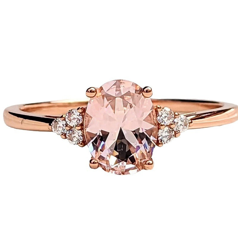 Classic Women's Sier For Marriage Engagement Rings