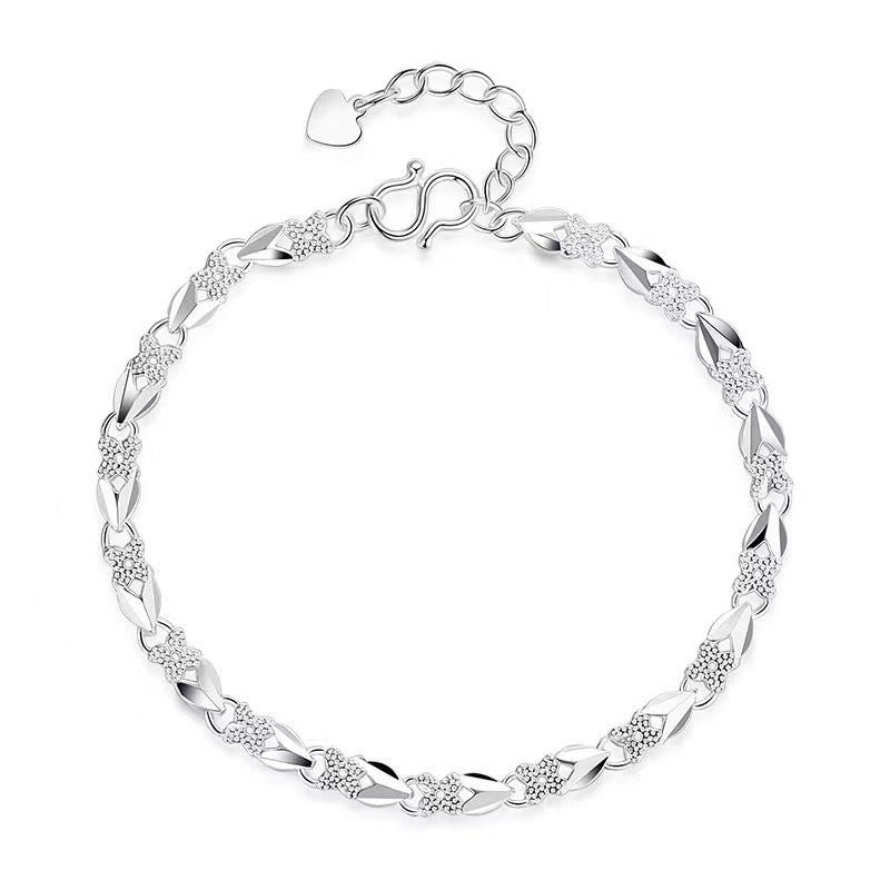 Love Heart-shaped Korean Simple Personalized Niche Bracelet