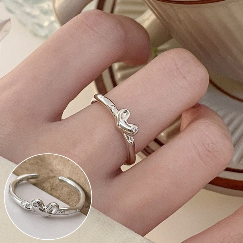 Women's Sweet Key Love Simple Fashion Design Sense Rings