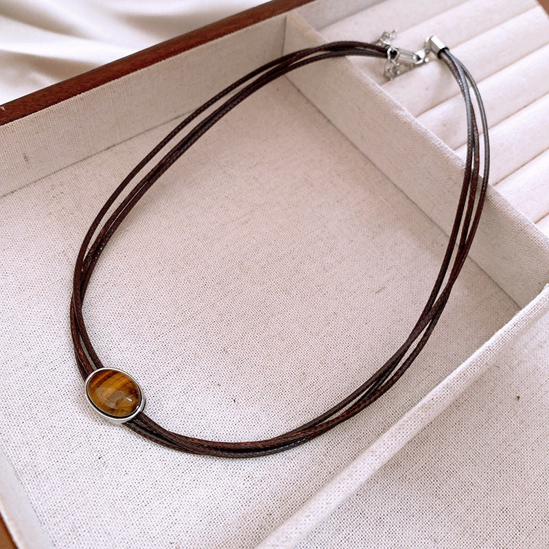 Eye Retro Temperament Clavicle Chain Special Necklaces