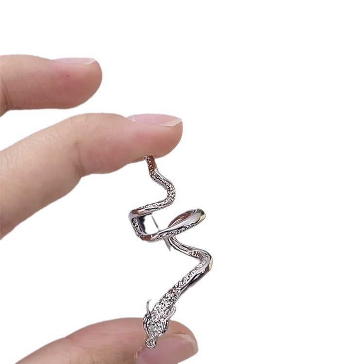 Temperamental Twisted Metallic For Retro Easy Earrings