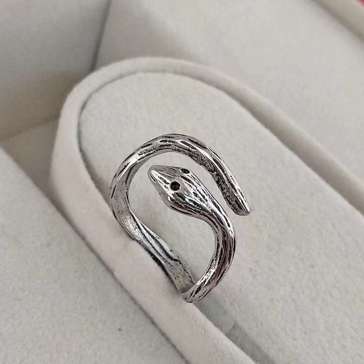 Women's & Men's Vintage Animal Spirit Snake Punk Exaggerated Personality Winding Rings