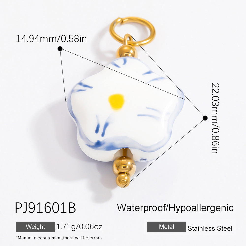 Classy Stylish Stainless Steel Gold-plated Design Jewelry Accessories