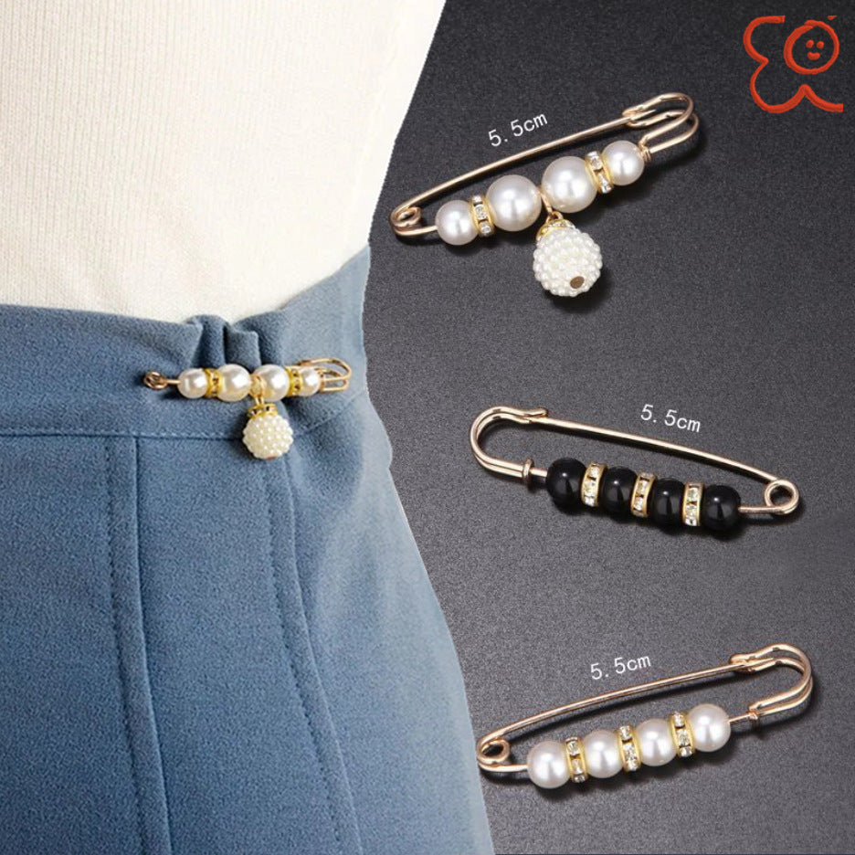 Fixed Clothes Clip Slimming Artifact Brooch Brooches