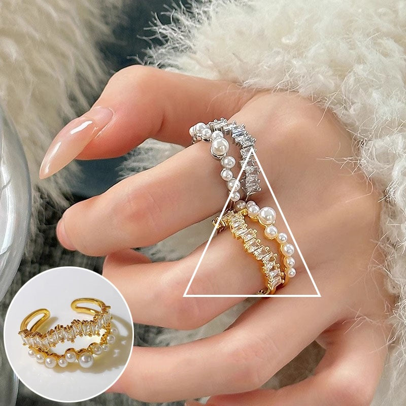 Women's High-grade Metal Personality Creative Elegant Open Sweet Cool Index Finger Rings