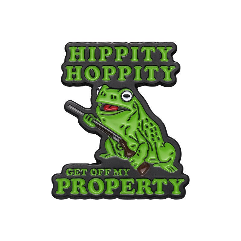 Cartoon Frog Series Brooch Cute Personality Little Brooches