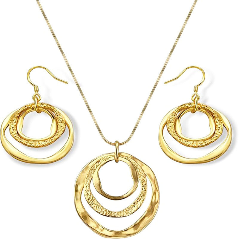 Pretty Graceful Fashionable Irregular Multilayer Simple Jewelry Set