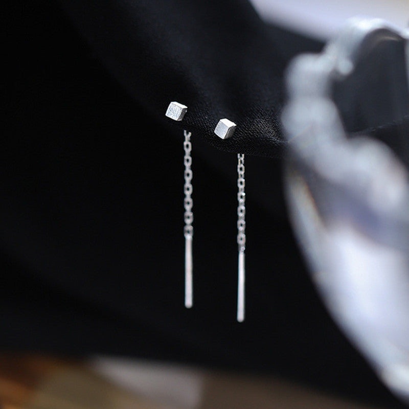 Lines Advanced Sense Personalized Long Temperamental Earrings