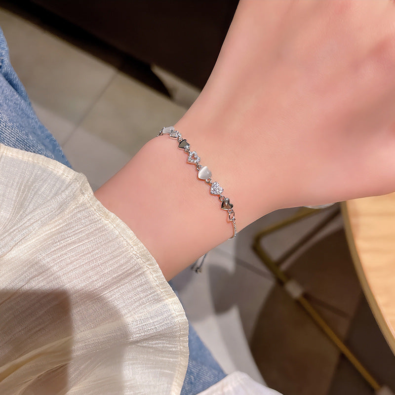 Women's Opal For Trendy Light Luxury Versatile Bracelet