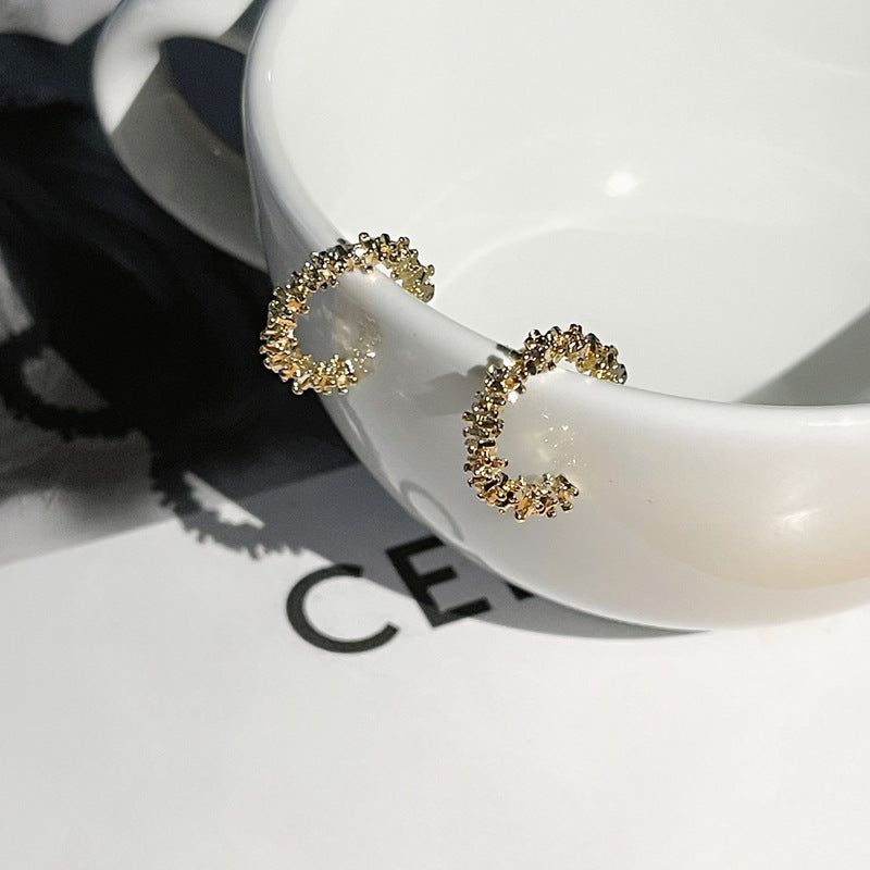 Simple Shaped Female Temperament Cold Style Rings
