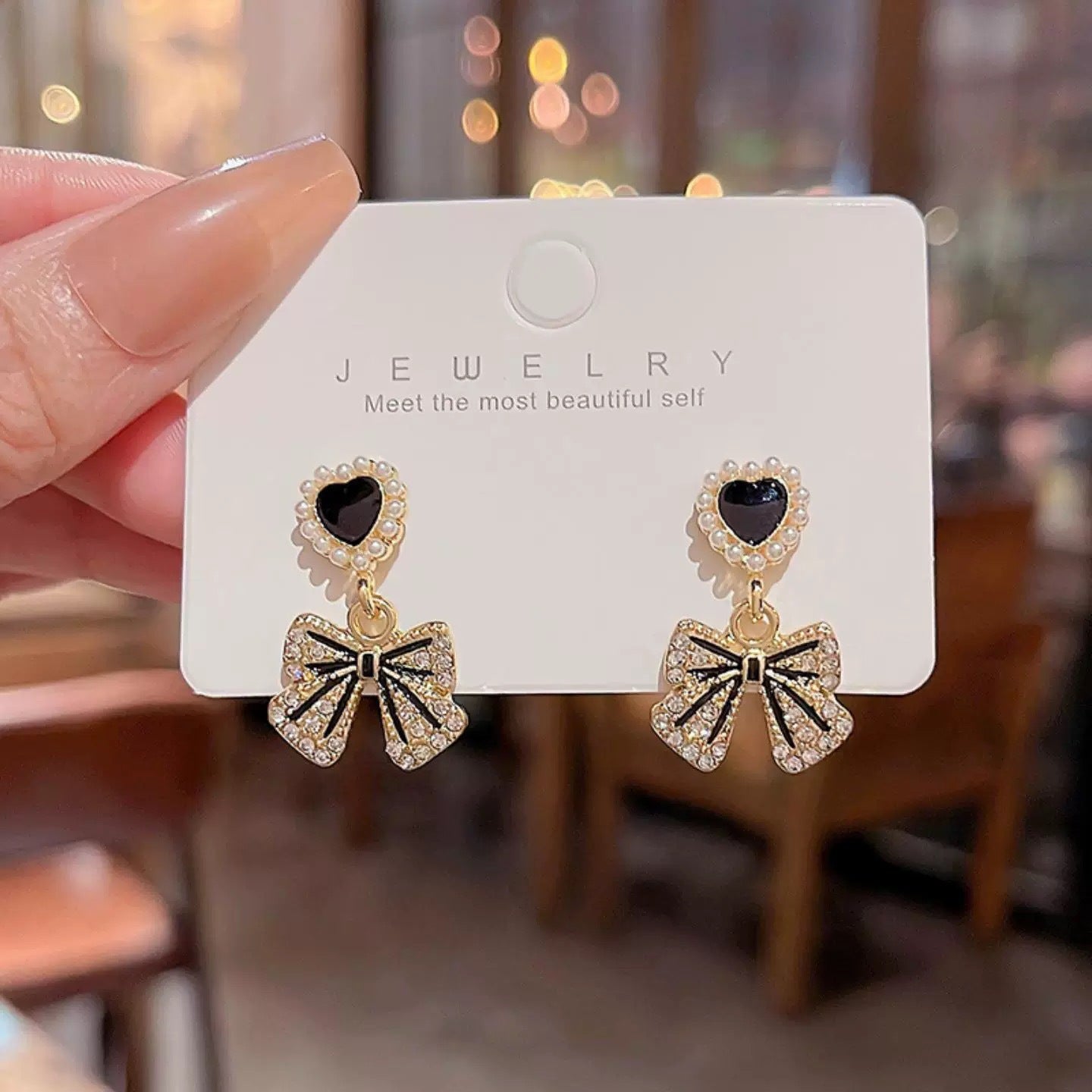 Women's Pearl For Simple Niche Design Love Heart Affordable Luxury Fashion Earrings