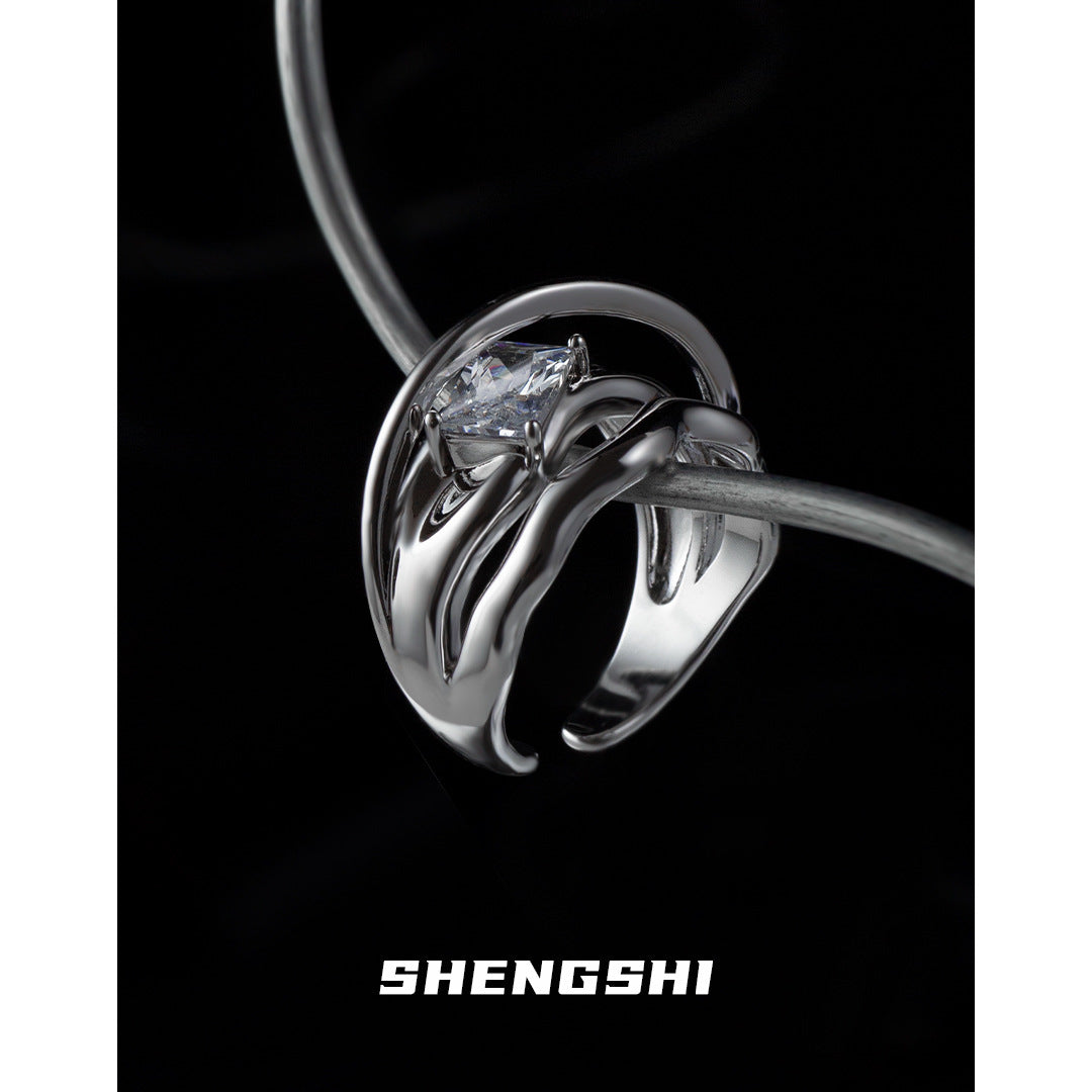Fashion Personality High Sense Temperament Open Index Finger Ring