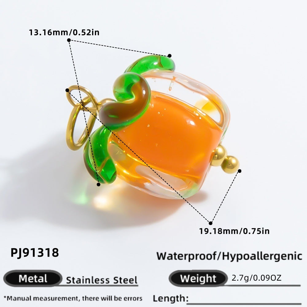 Classy Stylish Stainless Steel Gold-plated Design Jewelry Accessories