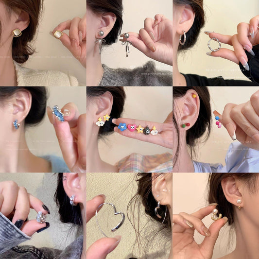 Needle High-grade Female Affordable Luxury Style Tassel Niche Temperamental Earrings