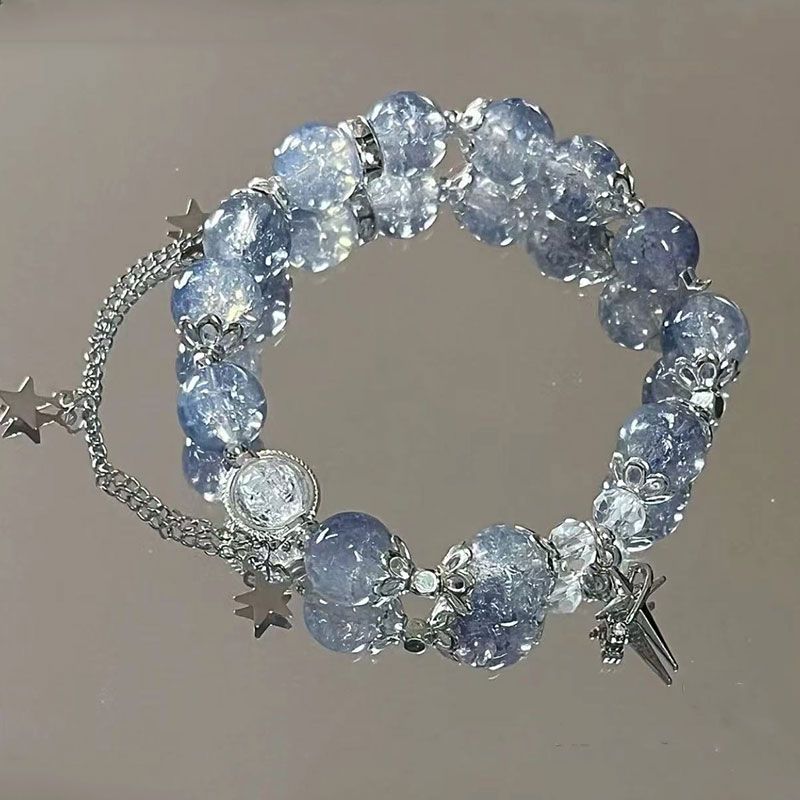 Explosion Flower Glazed Female Niche Personality Design High-grade Gift Sweet Bracelet