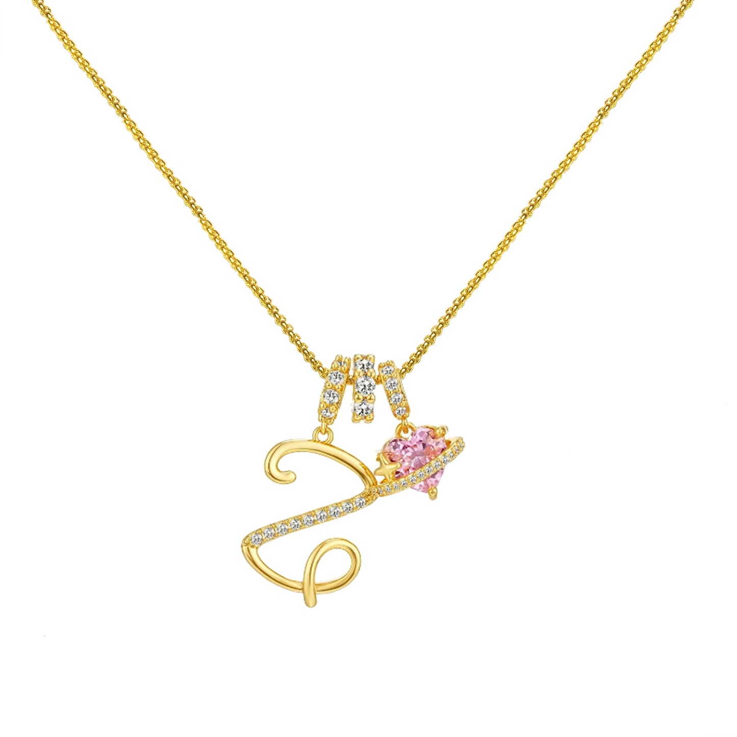 Dopamine English Letter Light Luxury Minority Necklaces