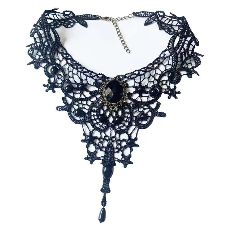 Women's Chain Black Clavicle Simple Sexy Exaggerated Necklaces