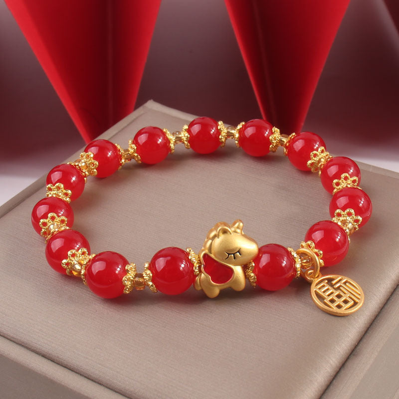 Women's Beaded Life Lucky Rich Novice Rope Over Bracelets