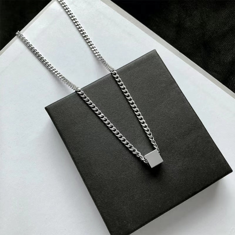 Women's & Men's Fashion Hip Hop Clavicle Chain Korean Style Personalized Necklace