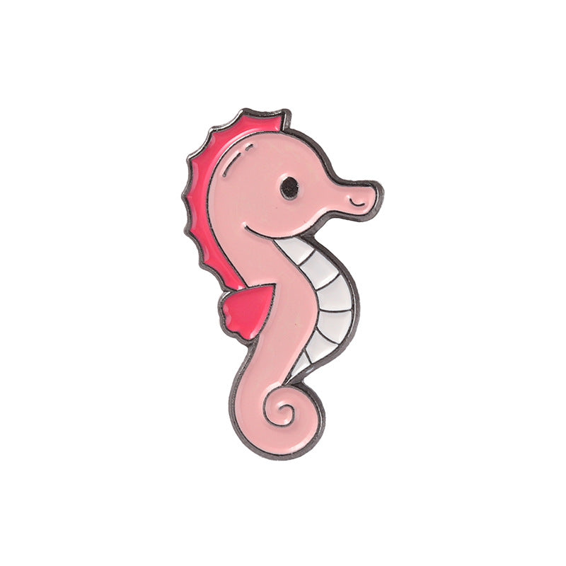 Marine Life Brooch Octopus Whale Badge For Brooches
