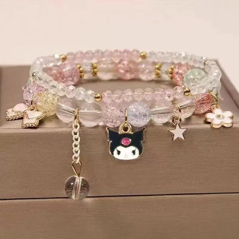 Little String Beads Crystal Female Cute Girlfriends Fashion Bracelet