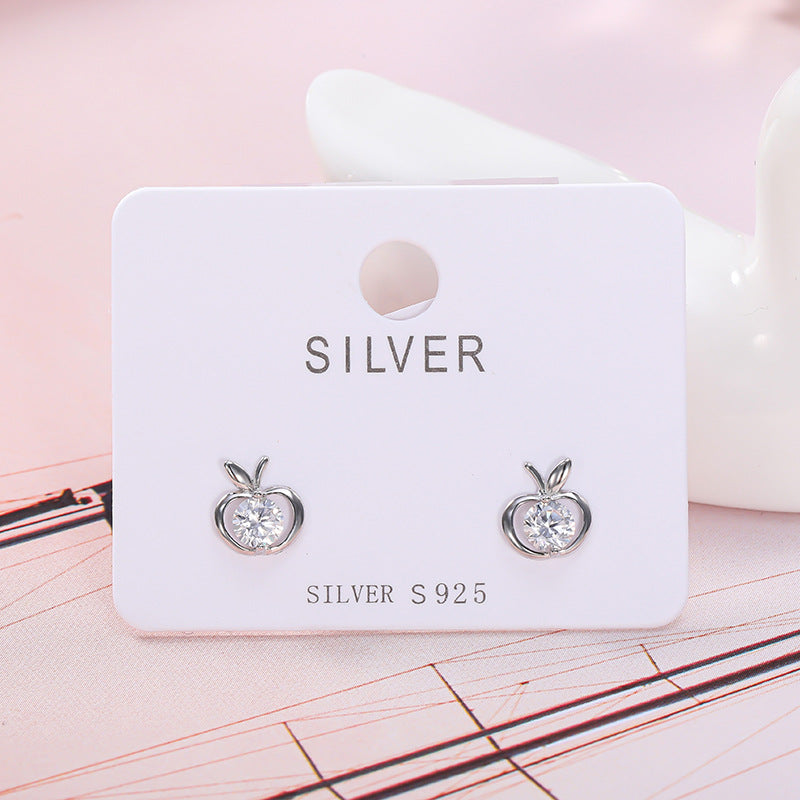 Sterling Sier Note Beautiful Bow Ear Bone Before Sleep Earrings