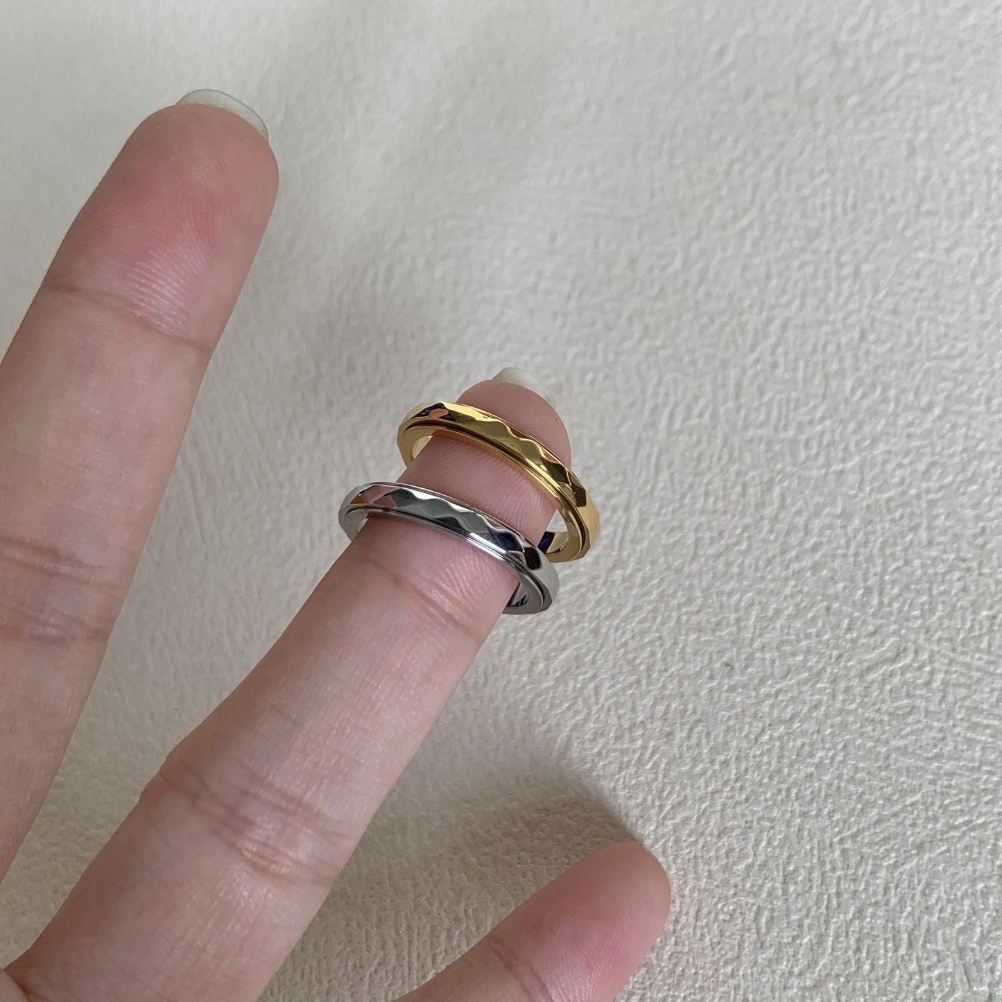 Section Rotatable Rotating Geometry Couple Simple Ring