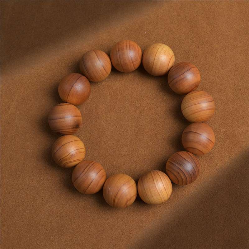 Men's Black High Oil Arborvitae Old Materials Bracelets