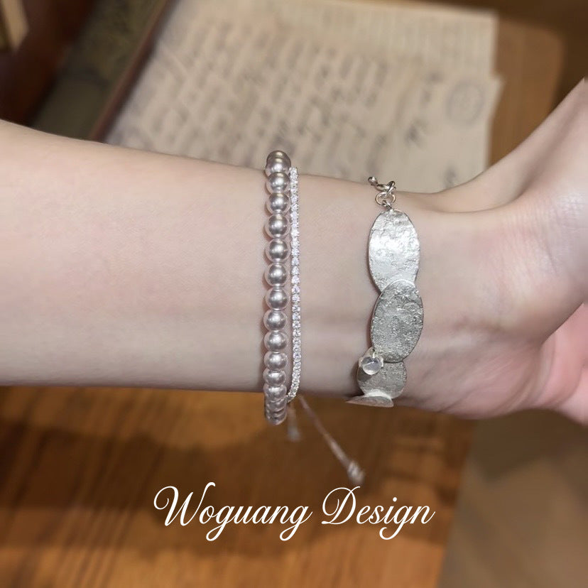 Zircon Fashionable Minimalist Wristband With Touch Of Affordable Bracelet
