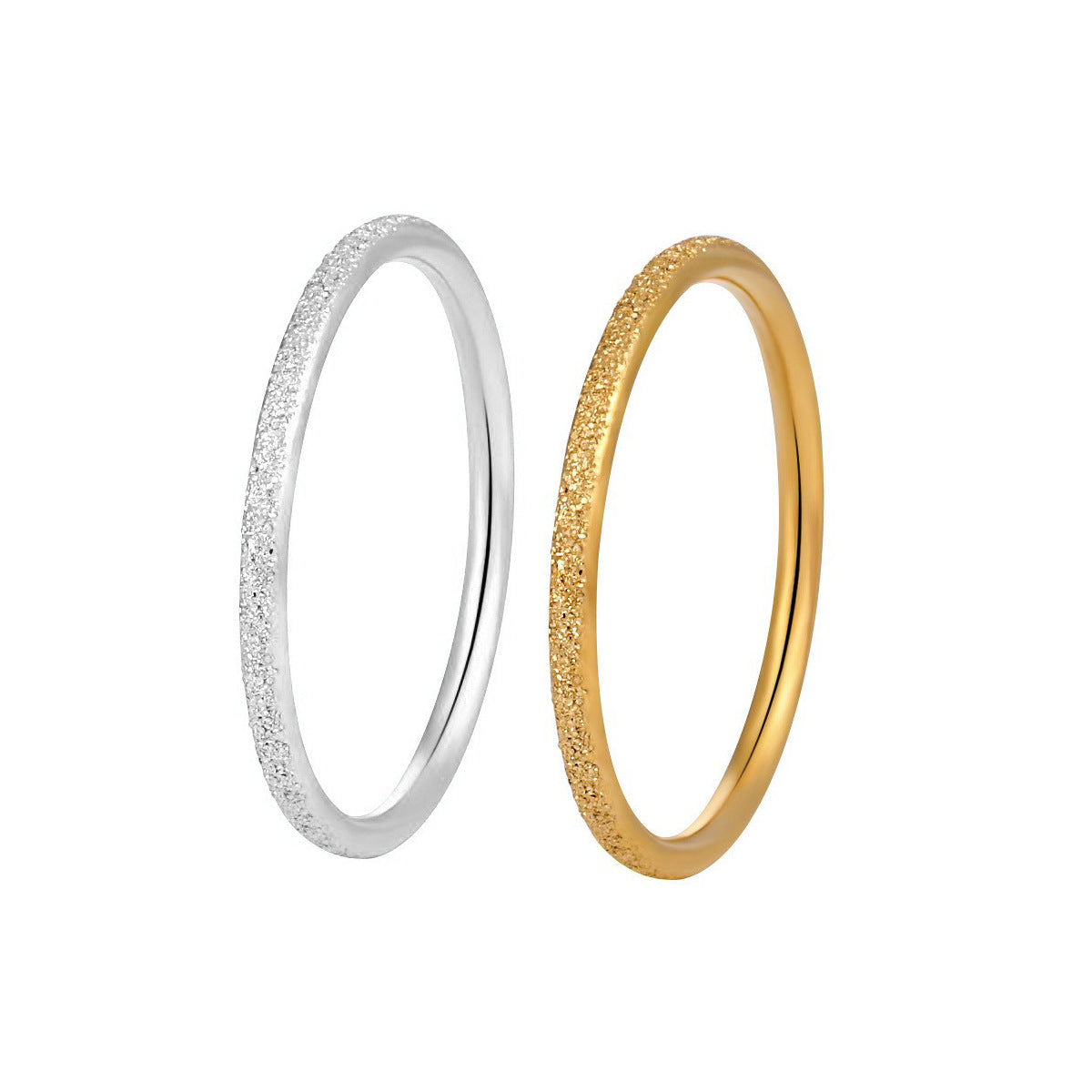 Minority Simple Female Fashion Personality Titanium Steel Ring