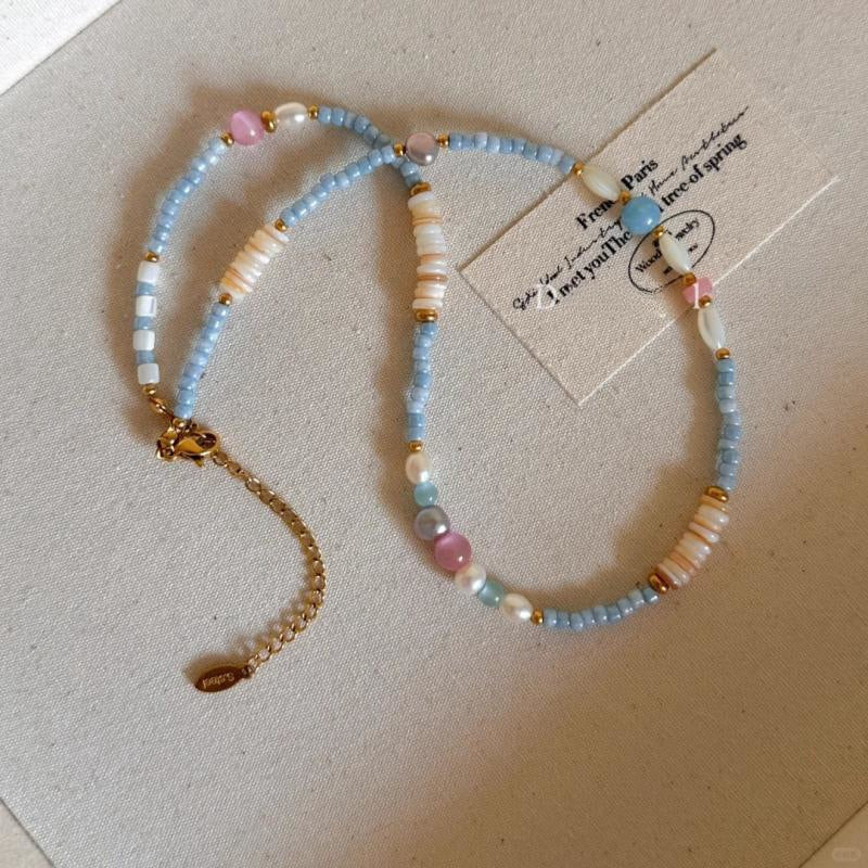 Water Drop Retro Design Temperament Entry Necklaces