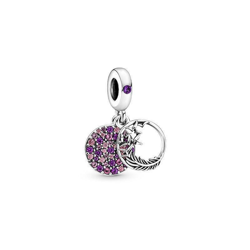Sterling Sier Valentine's Day Planet Apple Jewelry Accessories