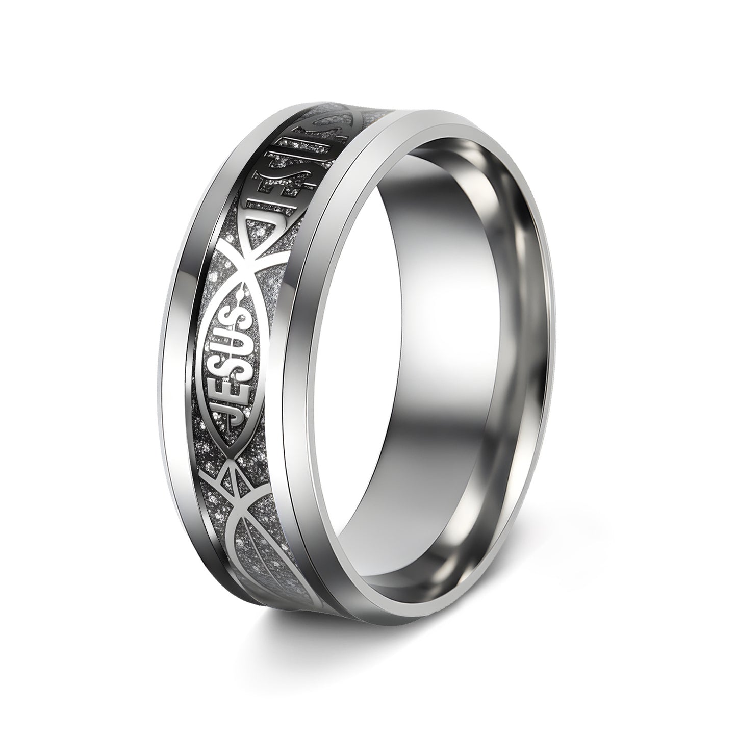 Attractive Simple Stainless Steel Halloween Easter Rings