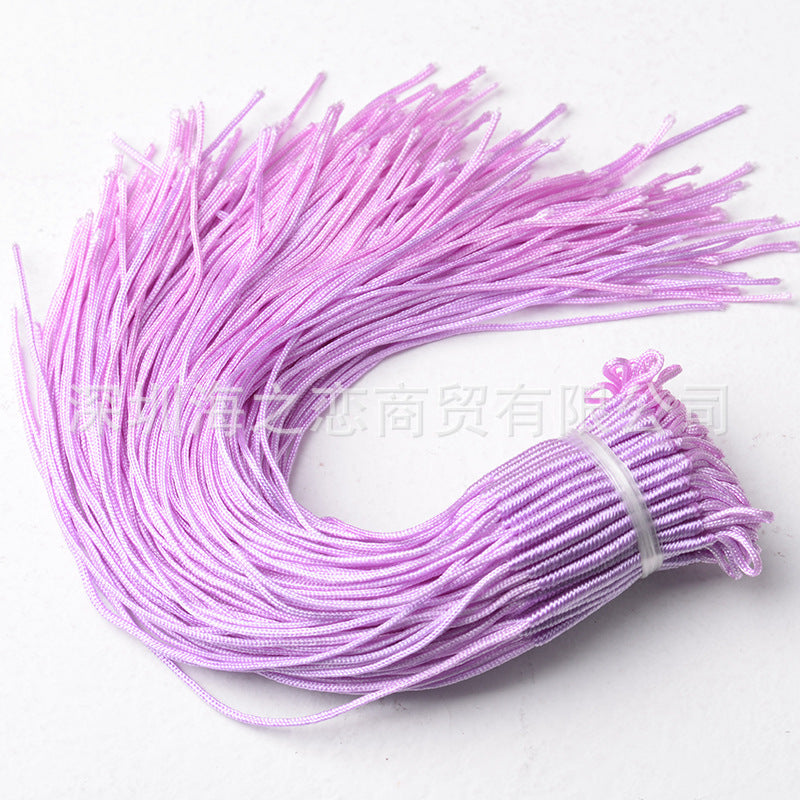 Hand-woven Pull Coil Chinese Knot Rope Jewelry Accessories