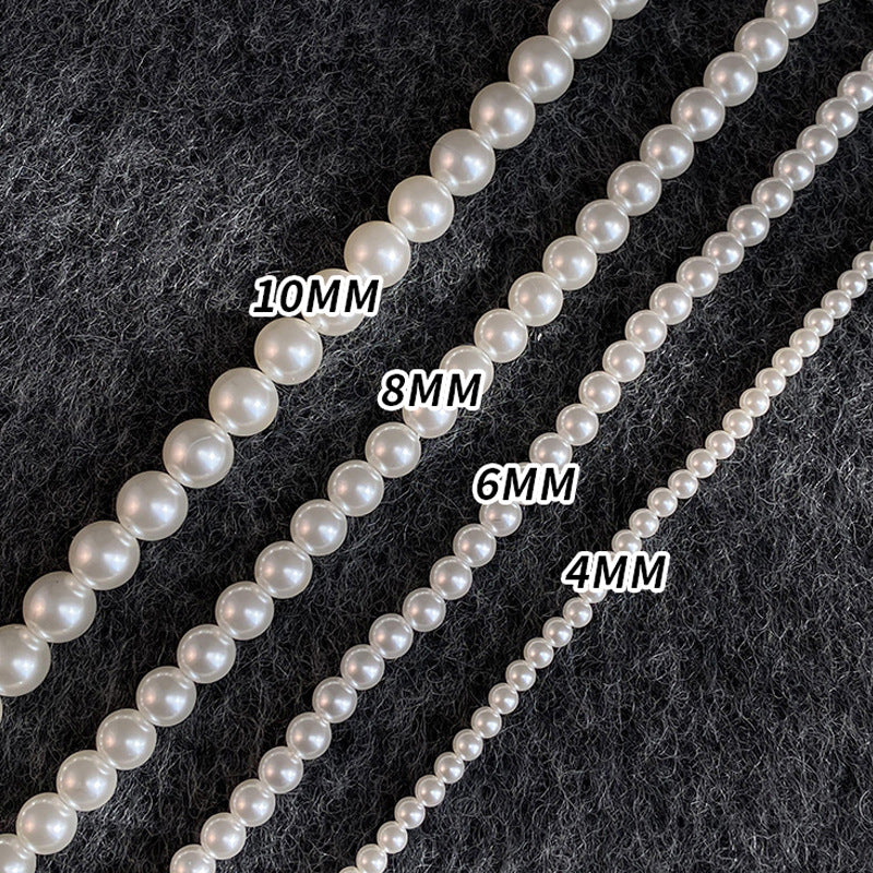 Women's Buckle Pearl Versatile High-grade Niche Beaded Necklaces