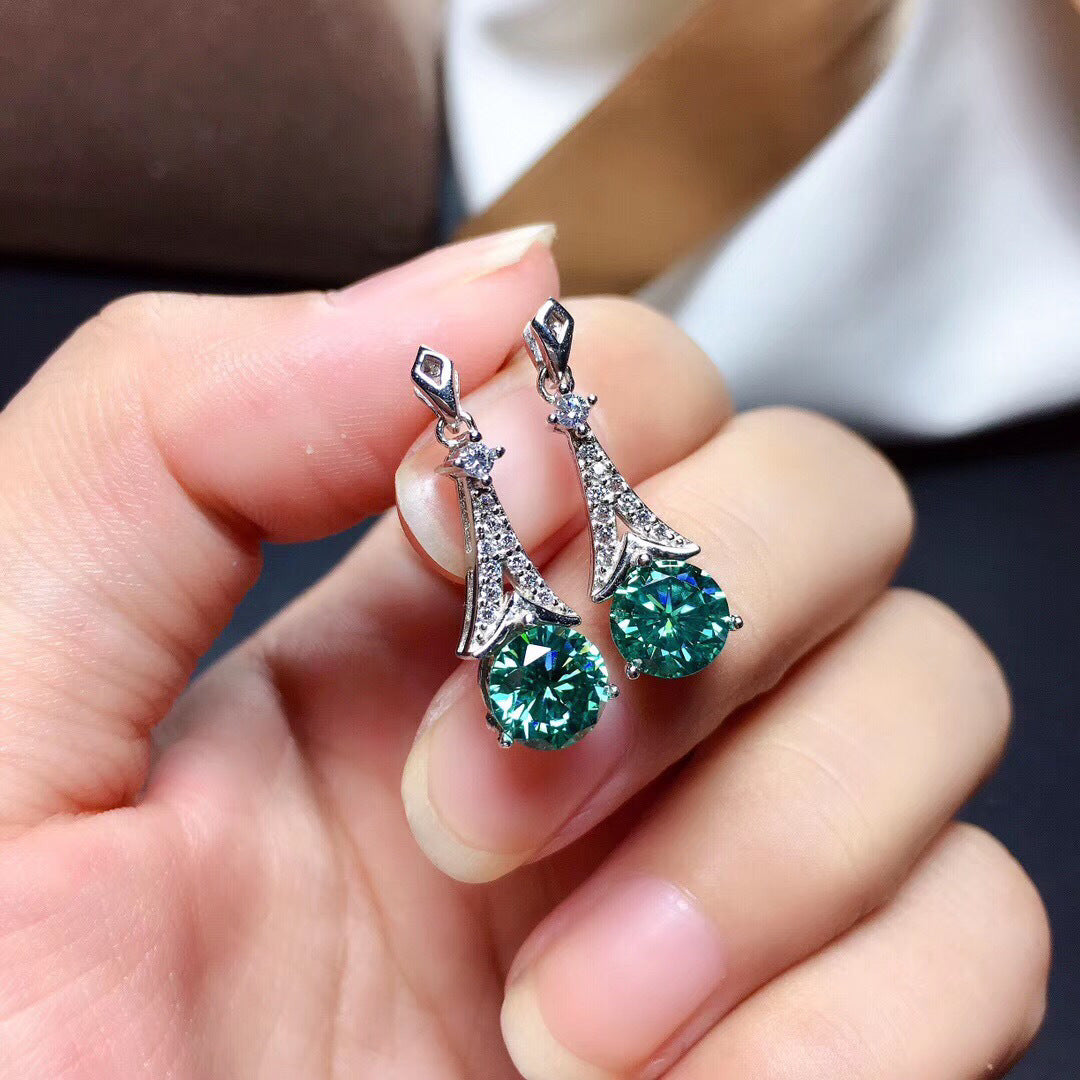 Broadcast Full Diamond Karat Eight Hearts Arrows Imitation Pendants