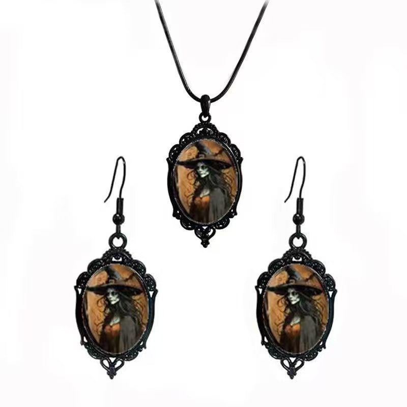 Fashion Elegant Glass Suite Romantic Gift Jewelry Set