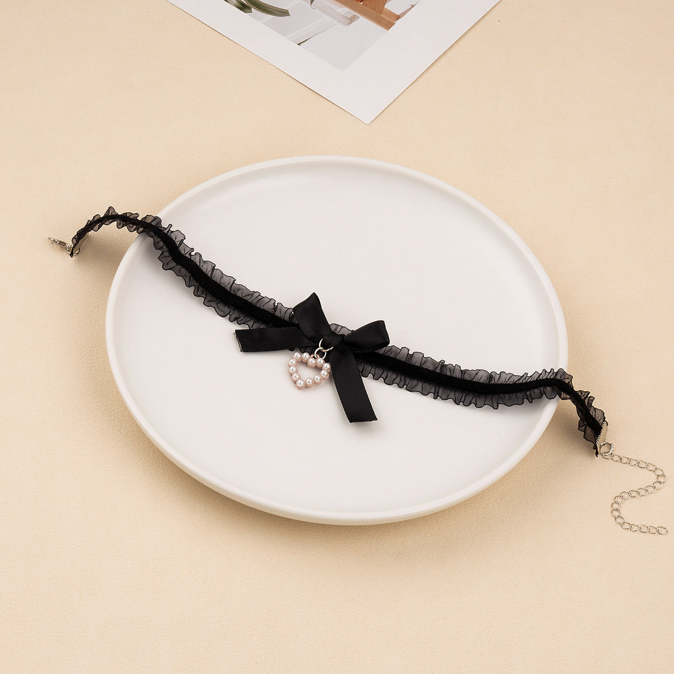Korean Style Pure Desire Cute Bow Necklaces