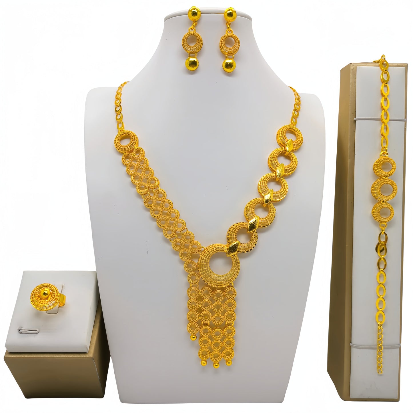 Women's Saudi Arabia Gold African Bridal Indian Bracelets