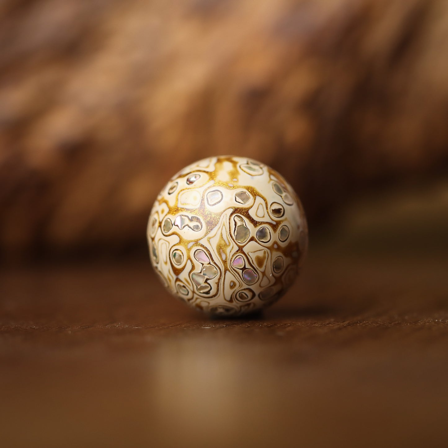 Large Paint Beads Single Bead Fine Bracelet