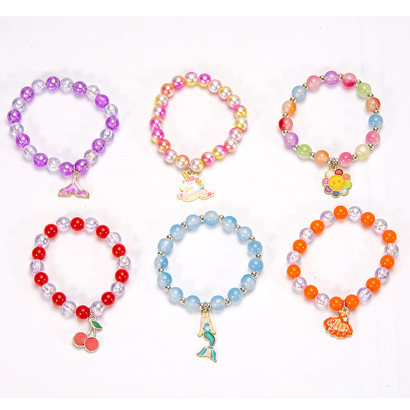 Children's Cartoon Alloy Little Handmade Dolphin Bracelet