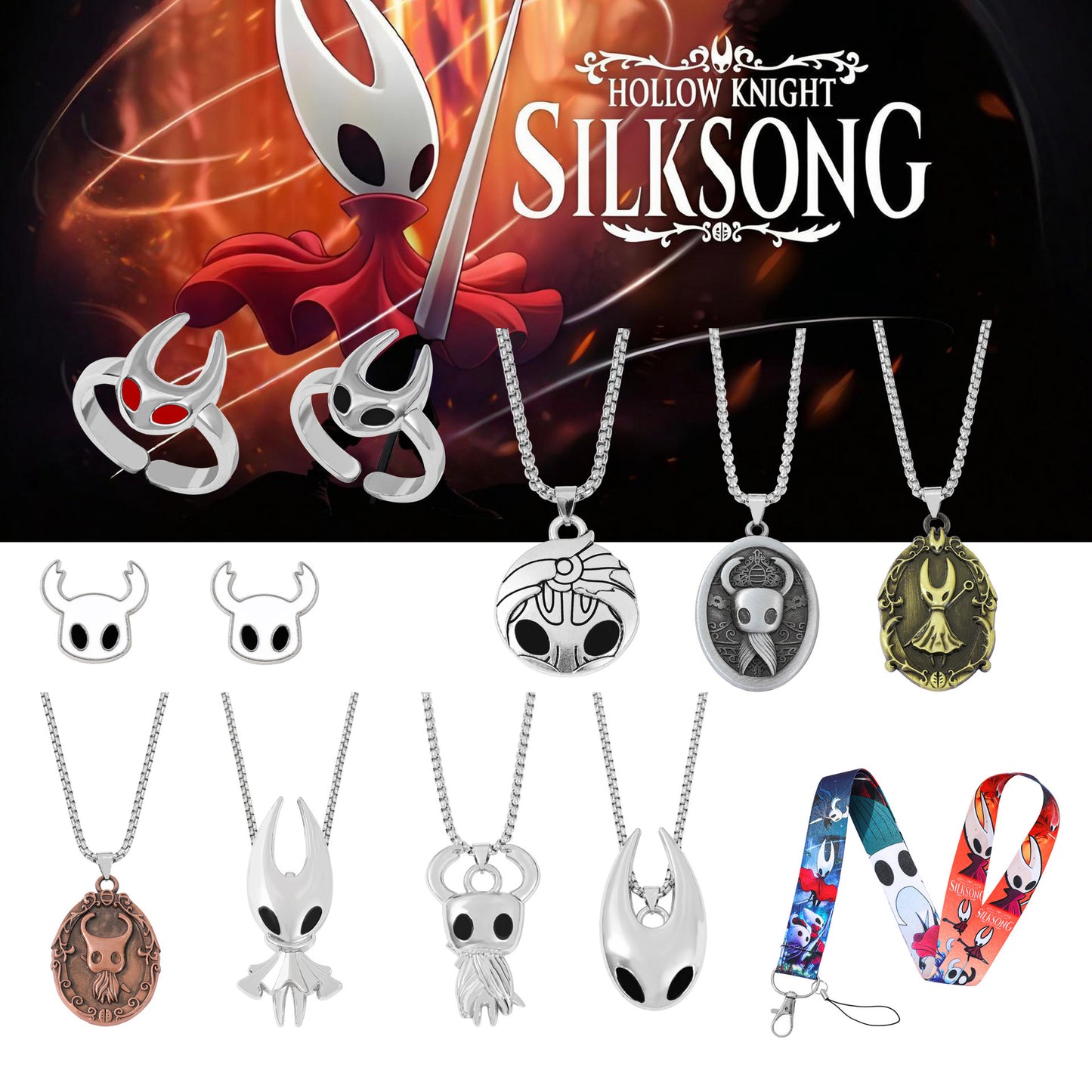 The Game Hollow Knight Song Of Silk Necklace