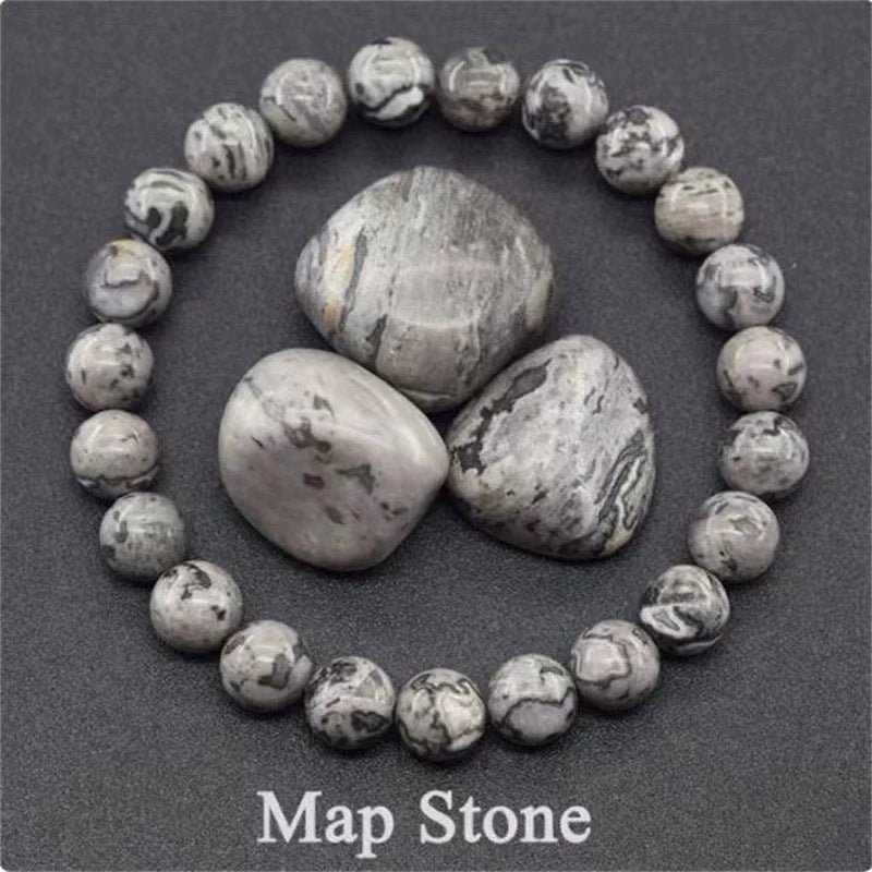 Red Green Treasure Amethyst Sunstone Lapis Lazuli Tiger Eye Handmade Bracelets