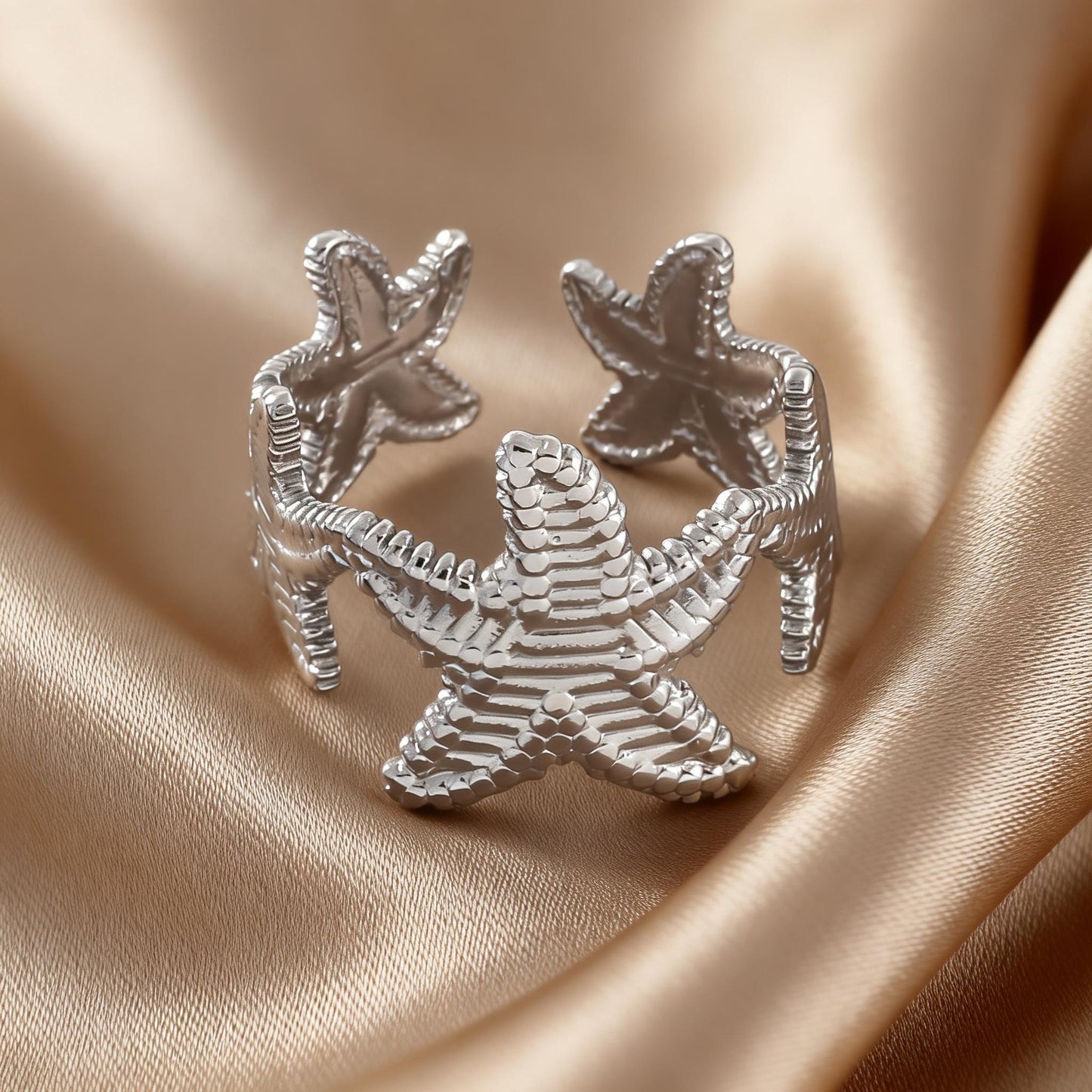Steel Open-end Niche High-grade Fashion Trend Affordable Luxury Style Ring
