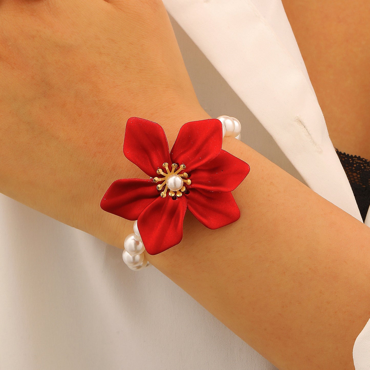 Fashionable Elegant High Sense Of Imitation Pearl Necklaces