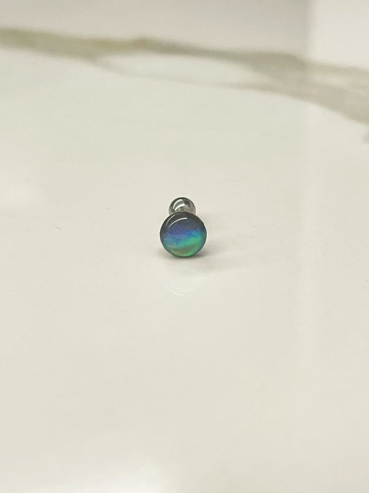 Women's Colorful Blue Diamond Butterfly Suit Sense Simple Personalized Ear Stud Earrings